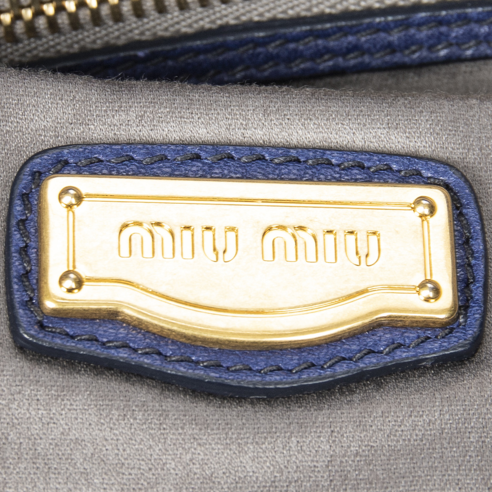 Miu Miu 2way Zip Shopping Tote - Picture 11 of 11